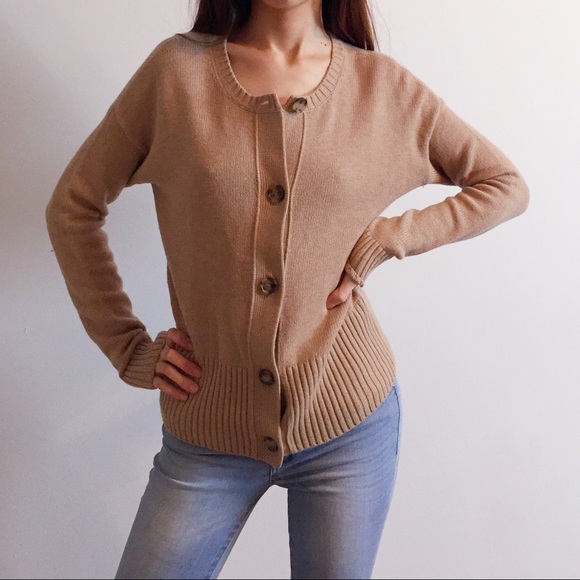 LOFT Sweaters - Loft button down wool sweater cardigan.